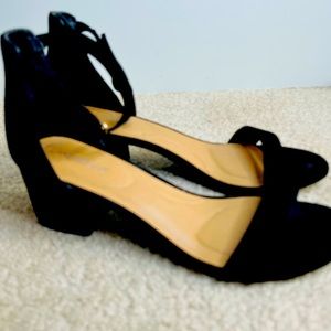 Black Sandal Block Heel